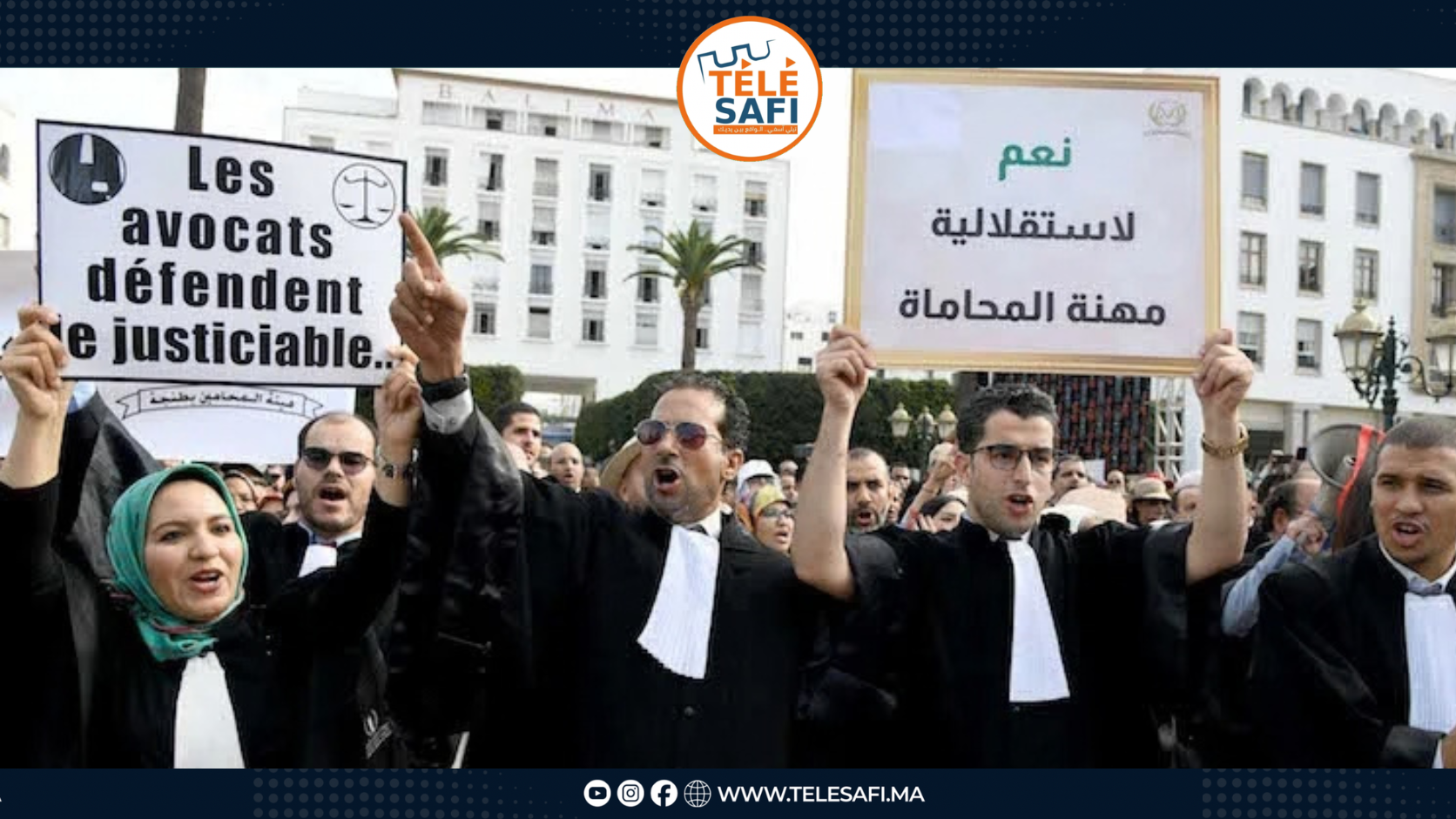 إضراب المحامين مستمر.. شلل المحاكم يمتد إلى غاية 7 أكتوبر