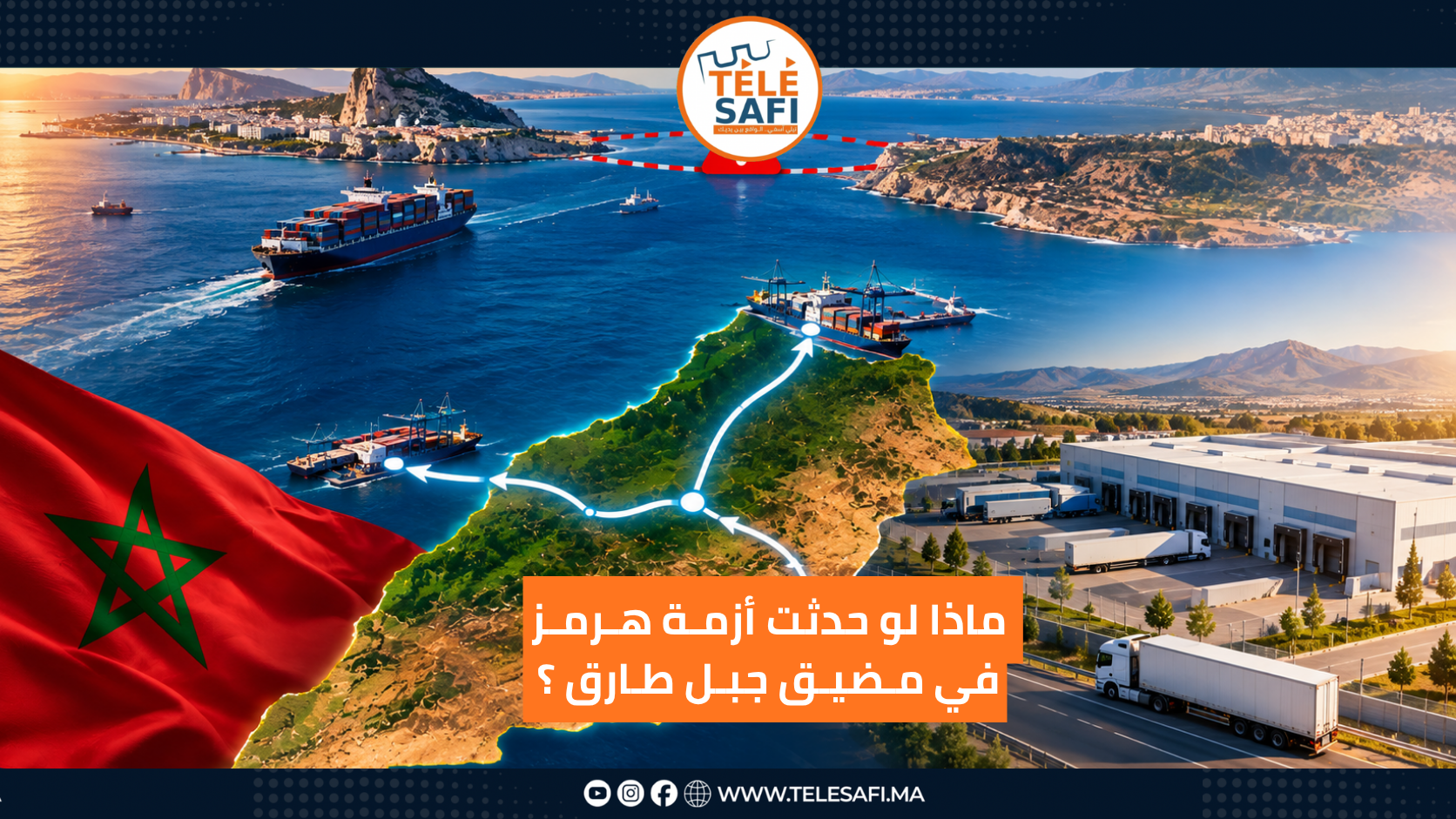 ماذا لو حدثت أزمة هرمز في مضيق جبل طارق؟