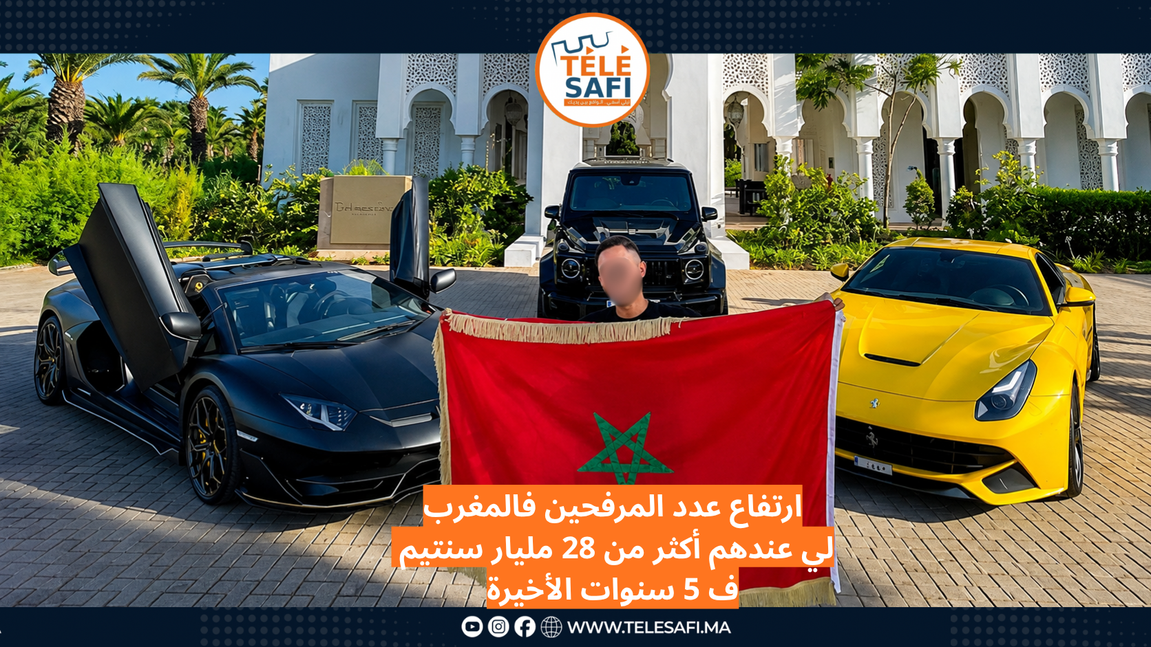 إرتفاع عدد المرفحين فالمغرب لي عندهم أكثر من 28 مليار سنتيم ف 5 سنوات الأخيرة